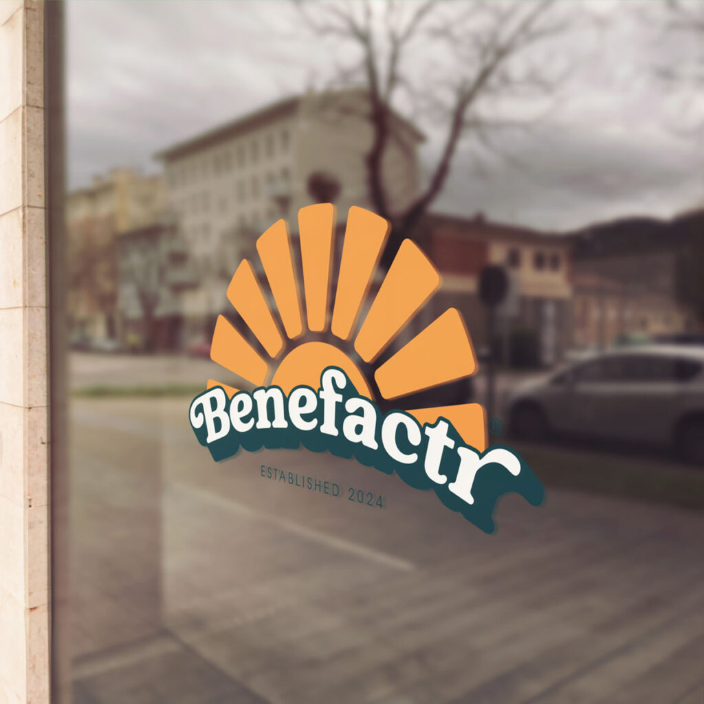 Benefactr logo and brandbook